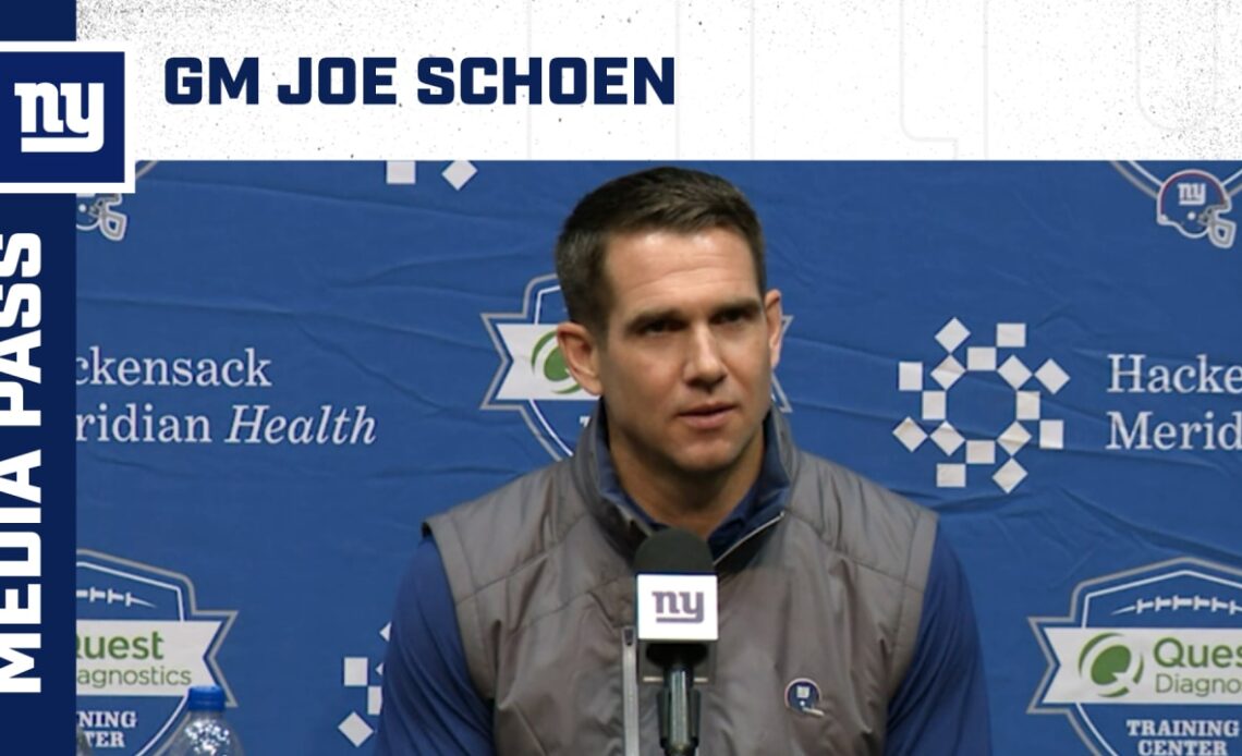 GM Joe Schoen: 'We've got some fighters on this roster'