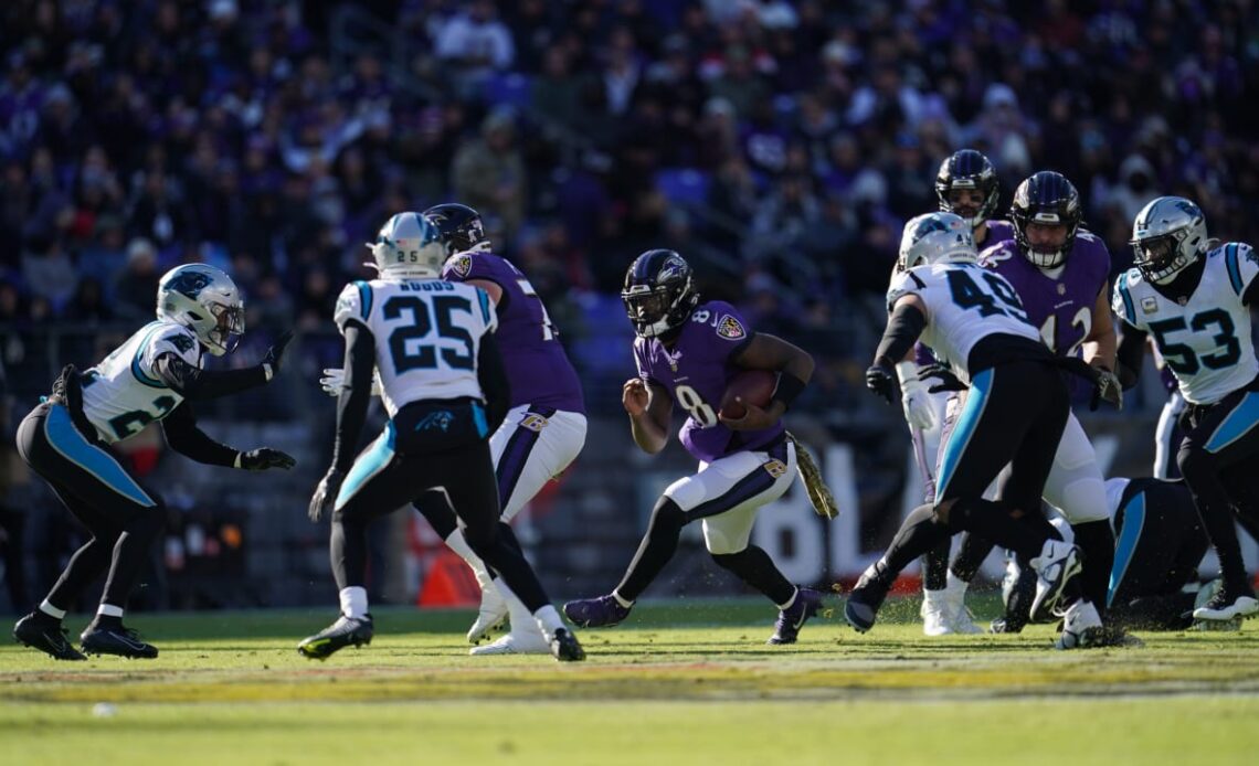 Gameday Gallery: Ravens vs. Panthers, Week 11