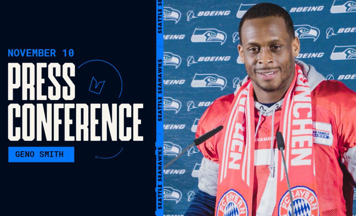 Geno Smith Germany Thursday Press Conference