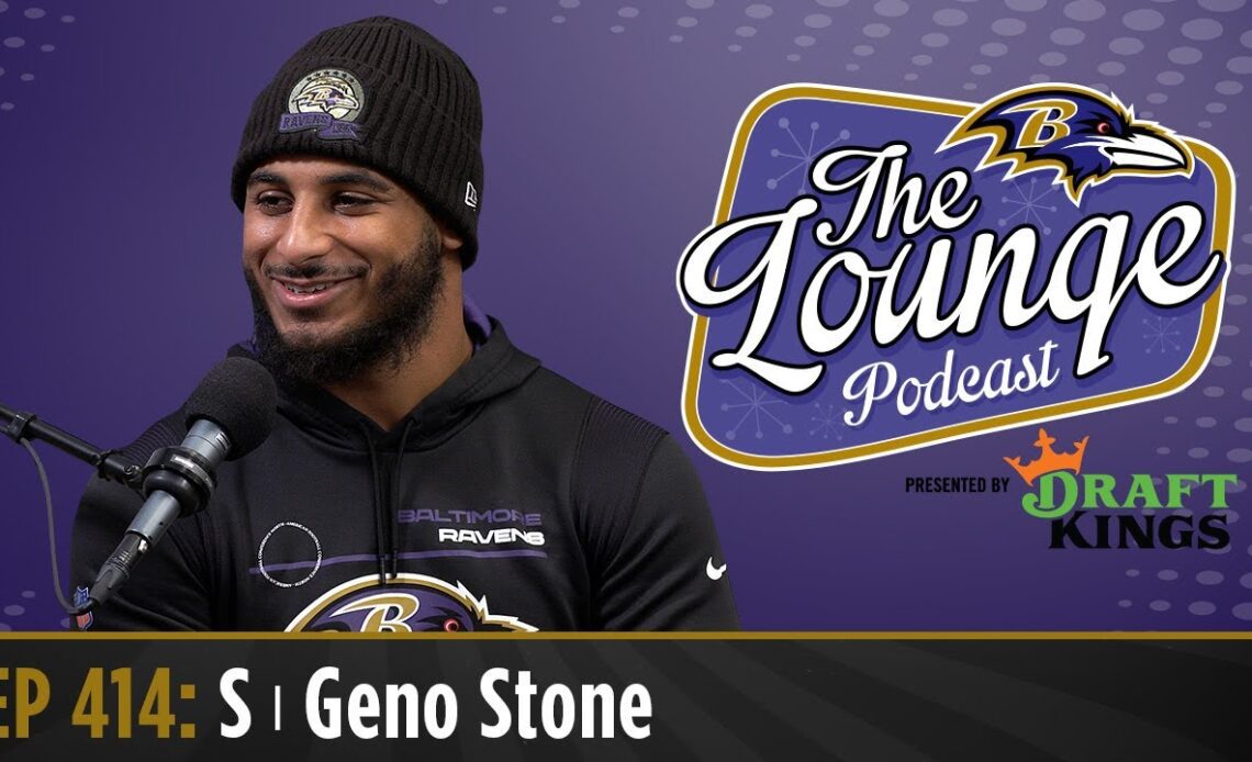 Geno Stone Joins The Ravens Lounge | Baltimore Ravens