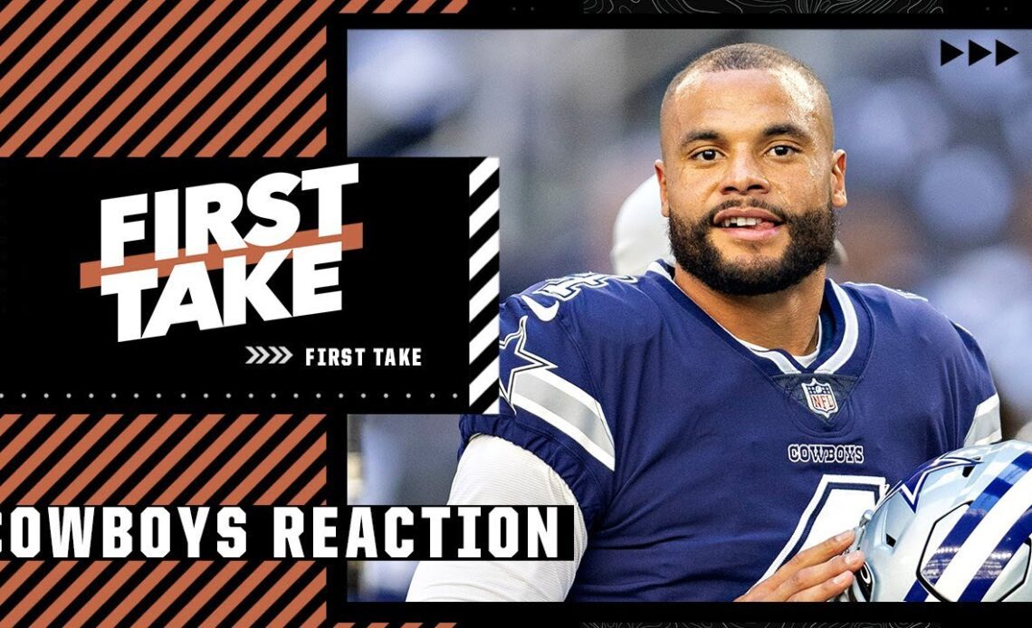 Good for Dallas Cowboys going for it on 4th down in overtime? | First Take