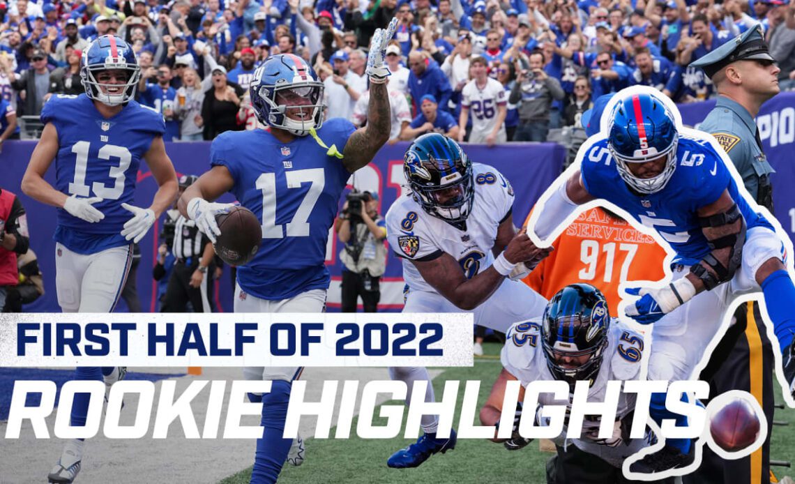 🎥 Highlights: Top plays from the Giants' 2022 rookie class