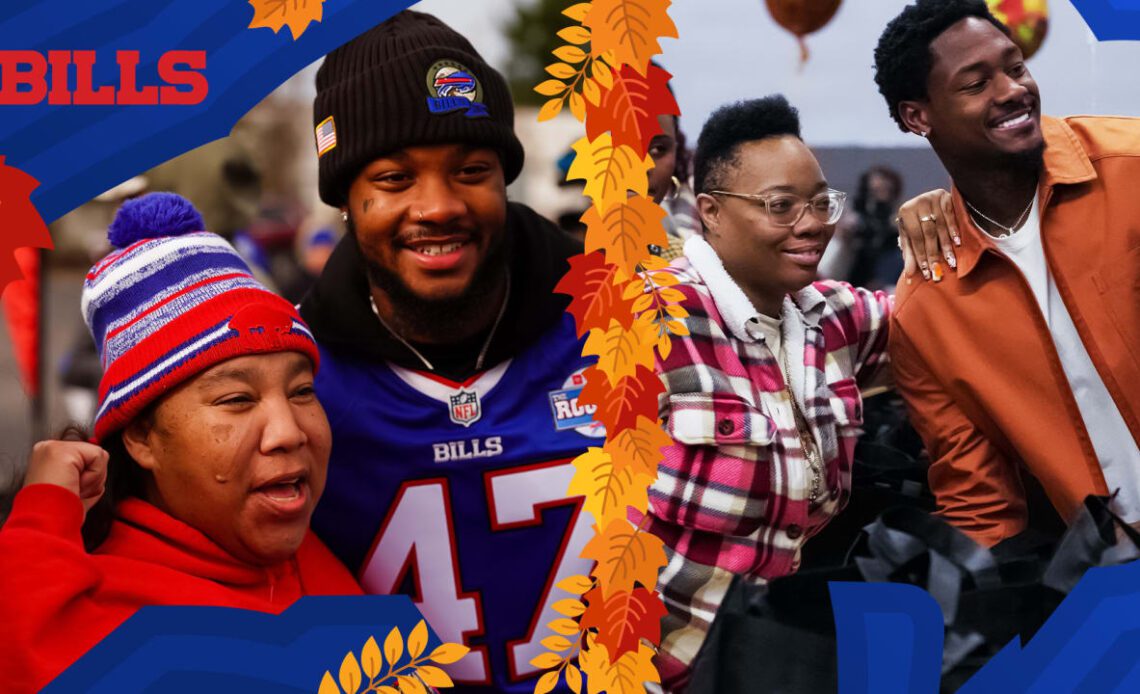 How Bills players are giving back for Thanksgiving 