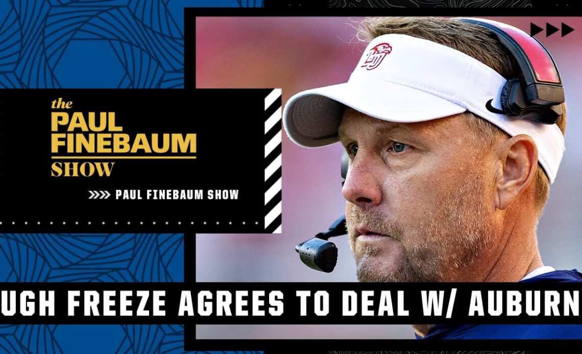 Hugh Freeze to become Auburn's football's next Head Coach | The Paul Finebaum Show