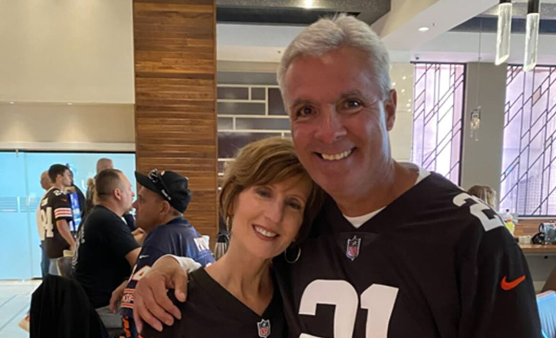 Husband of dedicated, persevering Browns couple nominated for NFL Fan of the Year