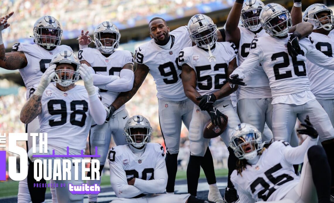 Instant reactions to the Raiders' Week 12 overtime win vs. Seahawks | The 5th Quarter