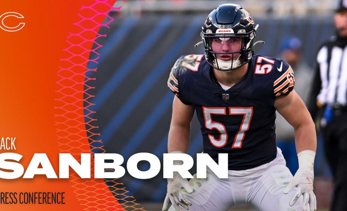 Jack Sanborn talks positional growth | Press Conference