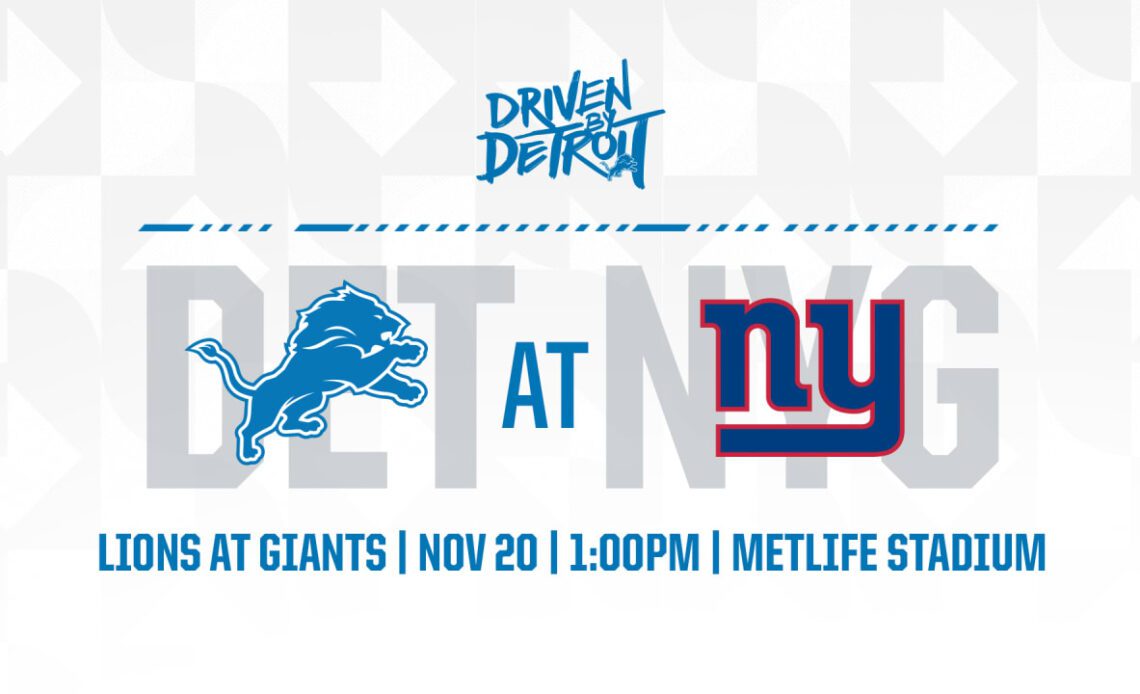 Lions At Giants: Week 11 Game Trailer - VCP Football