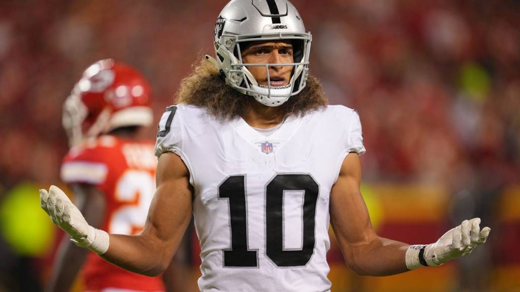 Mack Hollins player props odds, tips and betting trends for Week 8 | Raiders vs. Saints