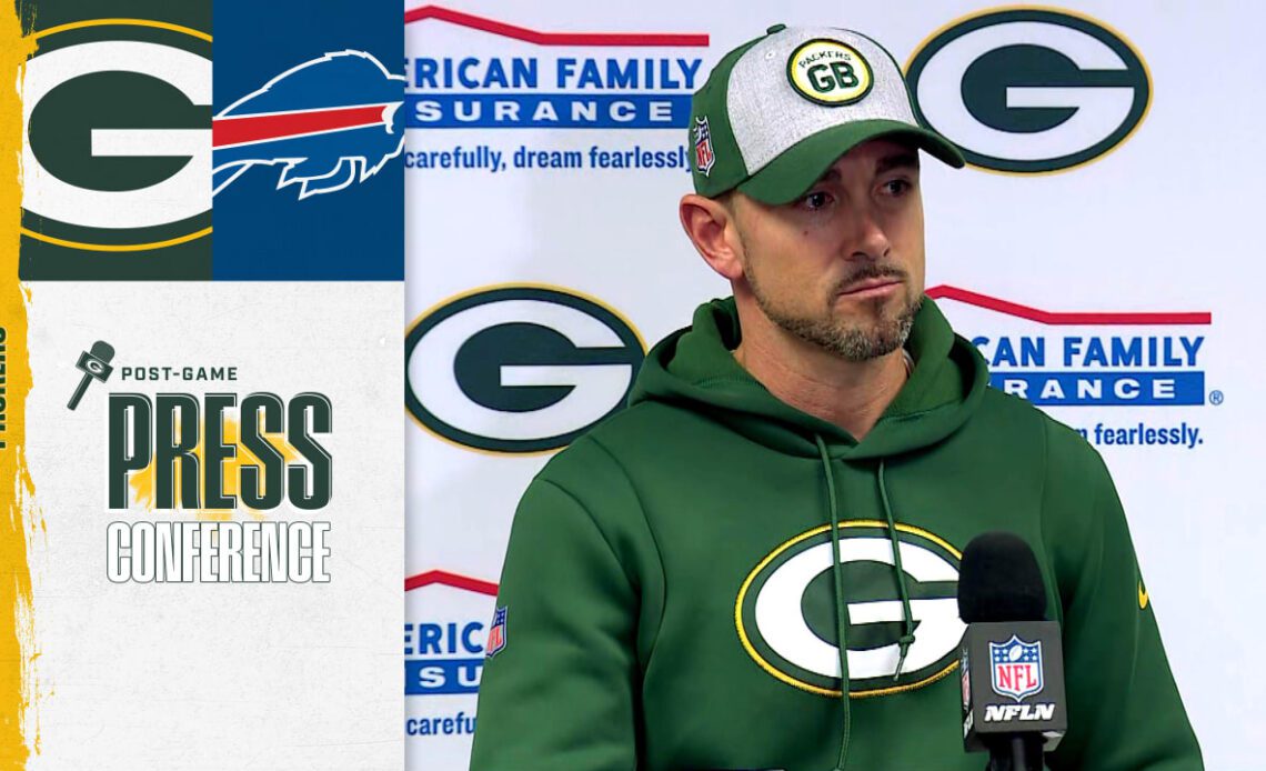 Matt LaFleur: 'We have to be more consistent to get on the right side of games'