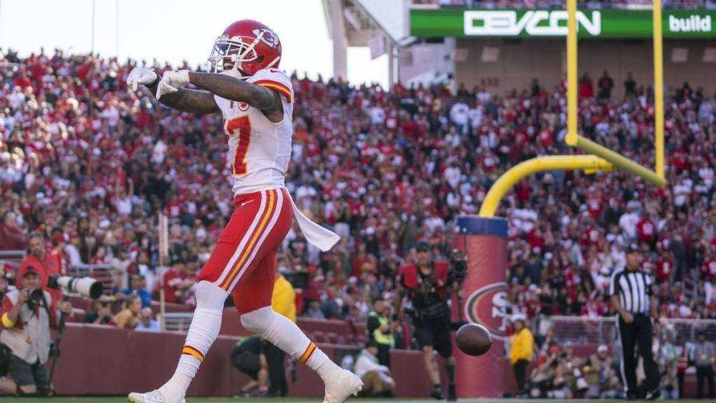 Mecole Hardman player props odds, tips and betting trends for Week 9 | Chiefs vs. Titans