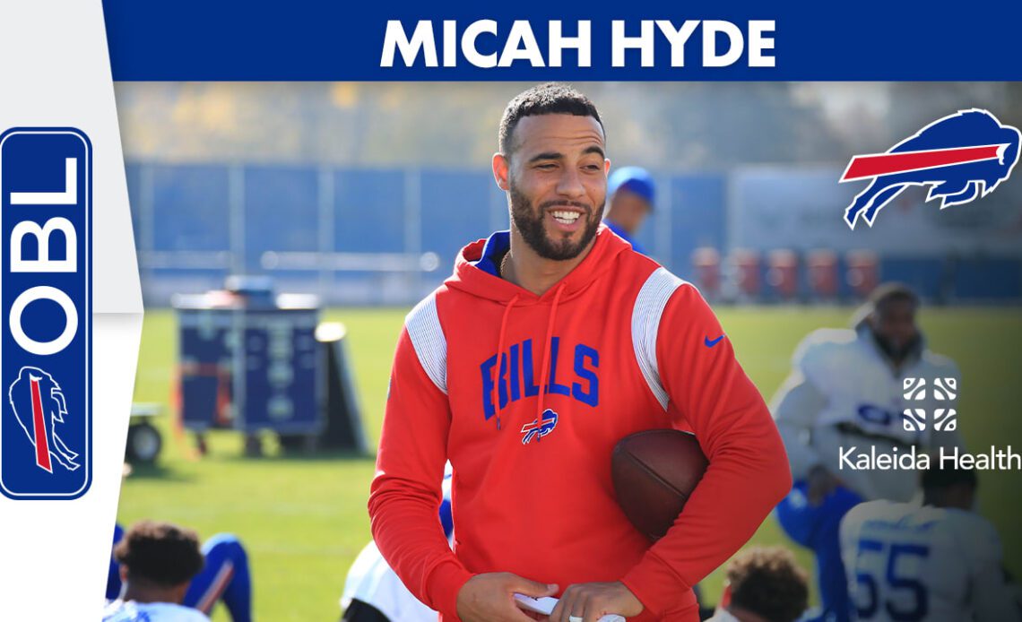 Micah Hyde: "I'm Enjoying My New Role"