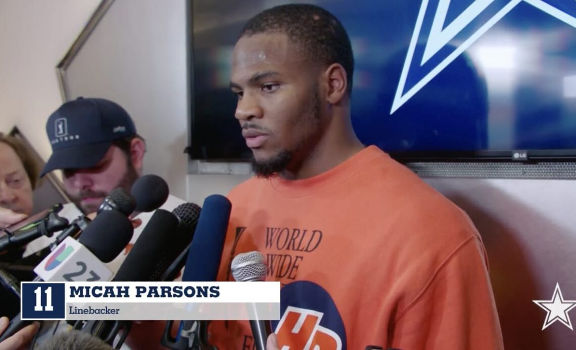 Micah Parsons Postgame Week 8 | #CHIvsDAL