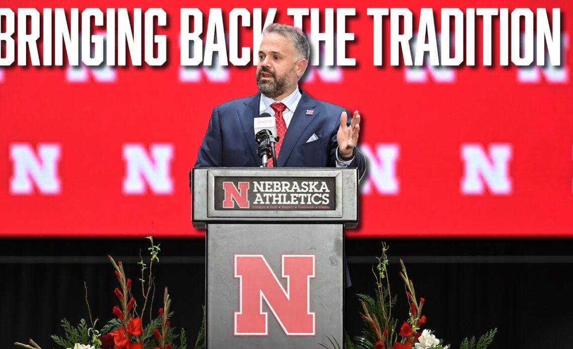 New Nebraska Head Coach Matt Rhule Believes College Football is Better When Nebraska is Good | CFB