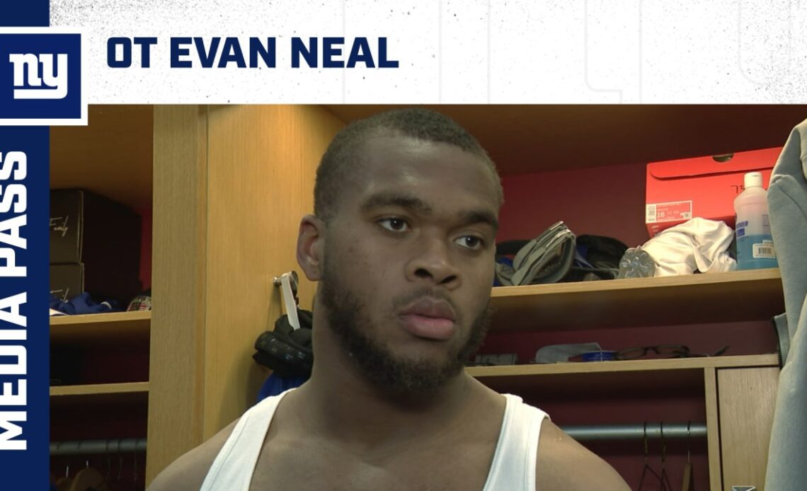 OT Evan Neal on working his way back