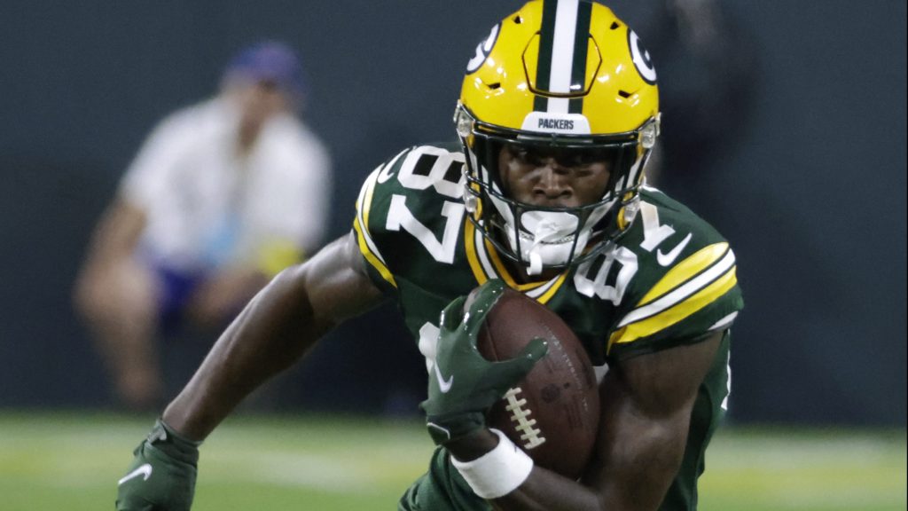 Packers not expecting to have WR Romeo Doubs vs. Eagles