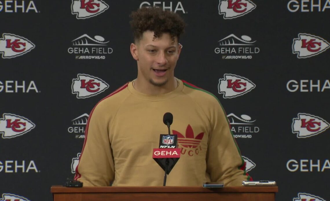 Patrick Mahomes: "Guys stepped up and made plays happen" | Press Conference 11/13