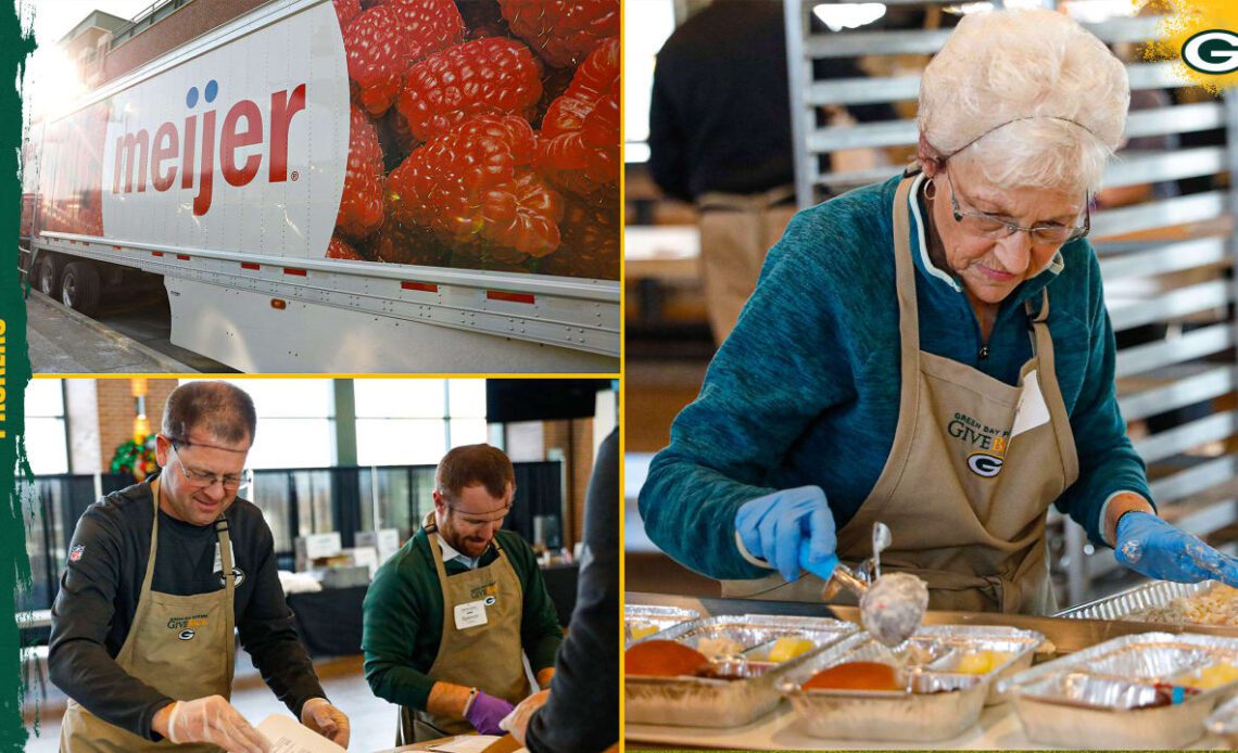 Photos: Volunteers prepare delivery meals for families ahead of Thanksgiving