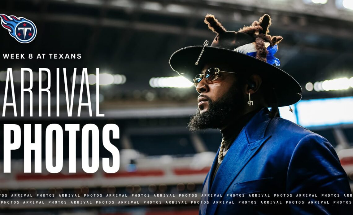 Player Arrival Photos | 2022 Week 8 at Texans