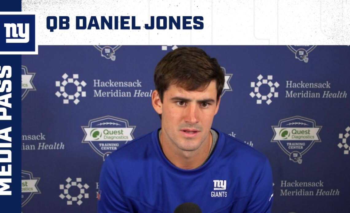 QB Daniel Jones: 'There's a lot we still need to do'