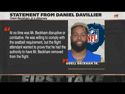 Reacting to Odell Beckham Jr. getting kicked off a flight | First Take