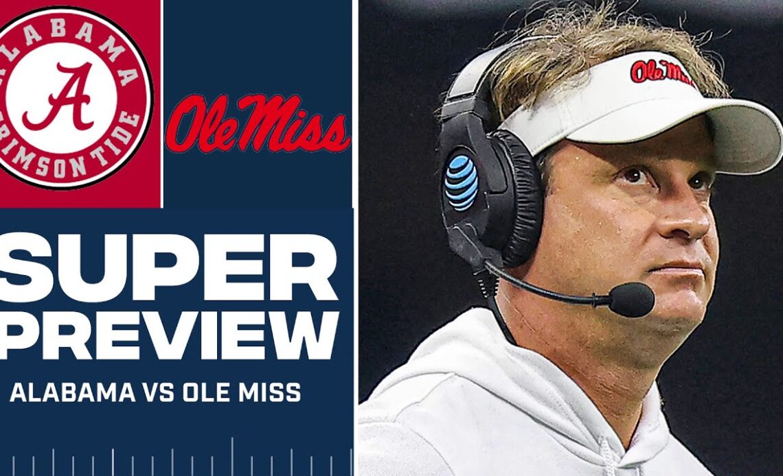 SEC Game of the Week: No. 9 Alabama vs No. 11 Ole Miss SUPER PREVIEW | CBS Sports HQ