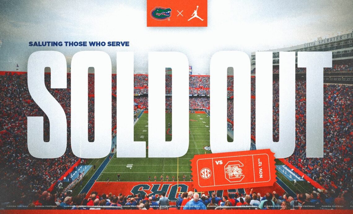 SOLD OUT: Florida-South Carolina Game Sold Out