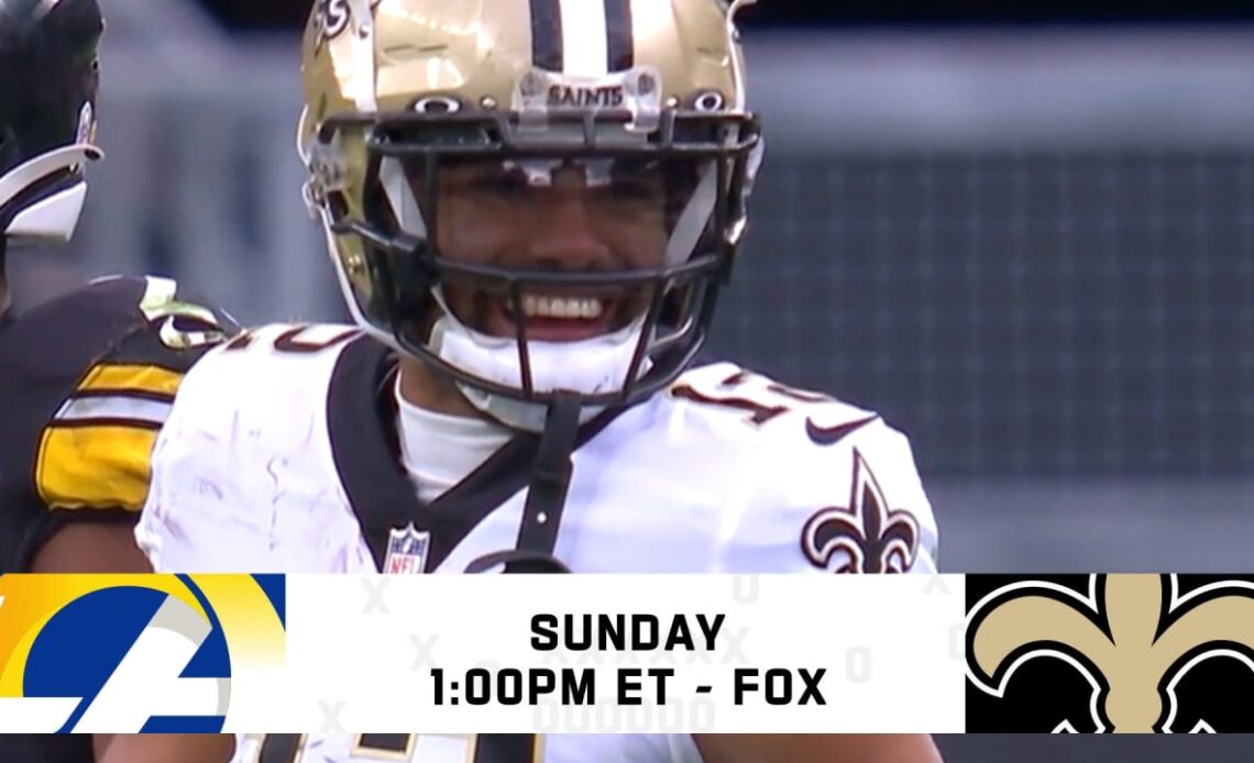 Saints vs. Rams Week 11 Video Preview | 2022 NFL