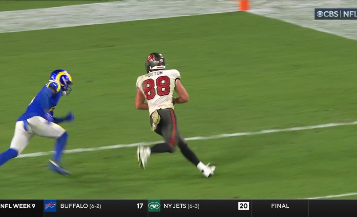TOM BRADY GAME-WINNING TD PASS TO CADE OTTON | Rams vs. Bucs Highlights