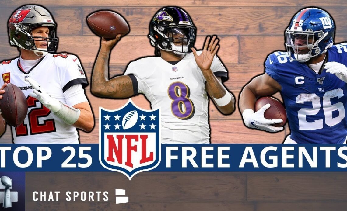 Top 25 NFL Free Agents In 2023