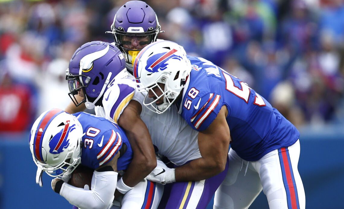 Top photos from Buffalo Bills’ 33-30 overtime loss to the Vikings