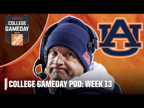 UNPREDICTABLE Auburn! The path to CFP glory! 🏆 | College GameDay Podcast