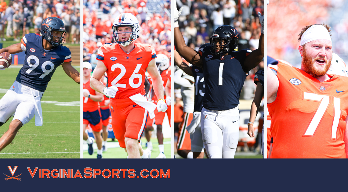 Virginia Football | Four Cavaliers Recognized for Academic Prowess