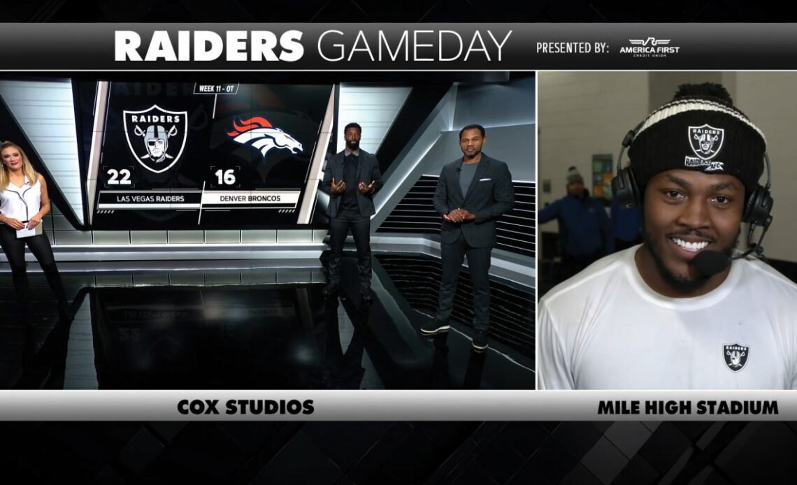 'A lot of guys made plays when it mattered': Raiders sweep Broncos with overtime victory