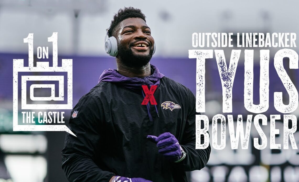 1 on 1 @ the Castle with Tyus Bowser | Baltimore Ravens