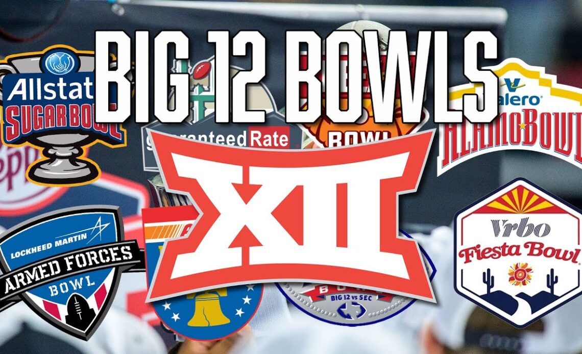 8 of the 10 Big 12 Teams are Going Bowling, Here's a Look at Each Matchup | Big 12 Football