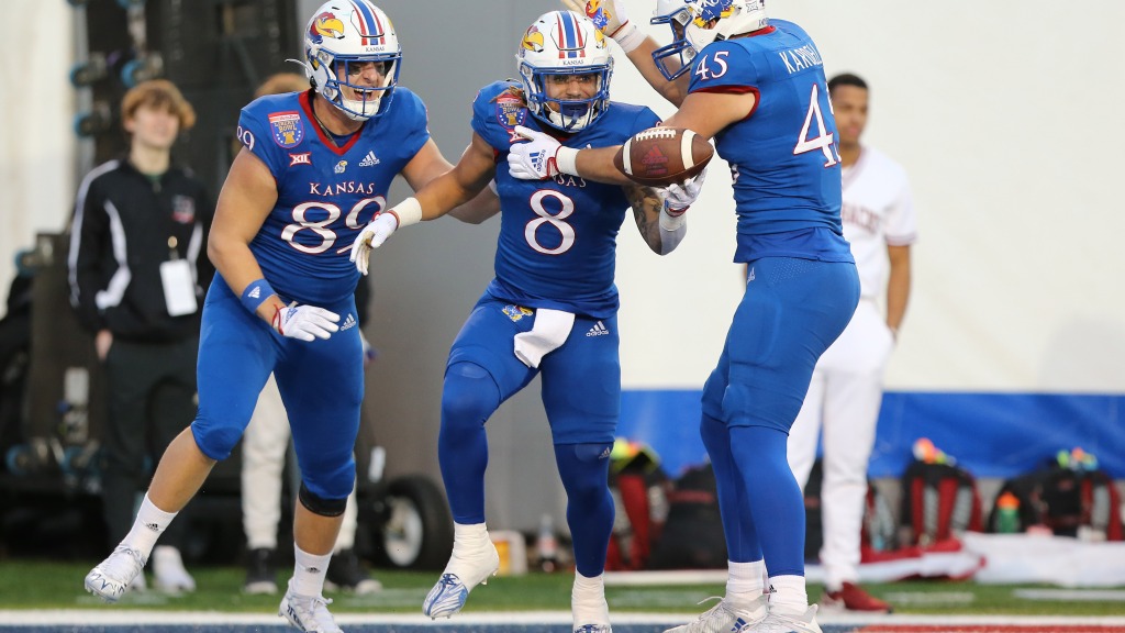 After three quarters, Kansas begins to wake up in the Liberty Bowl
