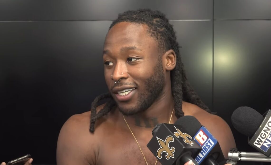 Alvin Kamara "We're trying to go 1-0 this week" 12/15/2022