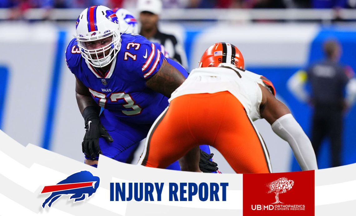 Bills rule out OL Dion Dawkins and LB Von Miller vs. Patriots