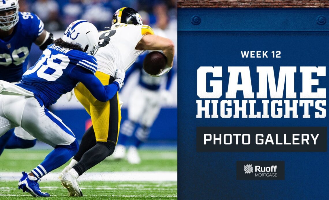 Colts vs. Steelers, Week 12