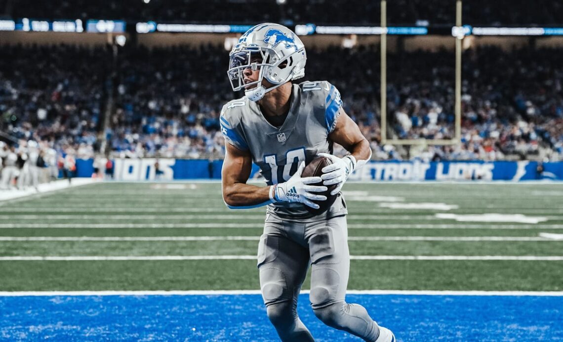 Detroit Lions WR Amon-Ra St. Brown making a name for himself as a standout receiver