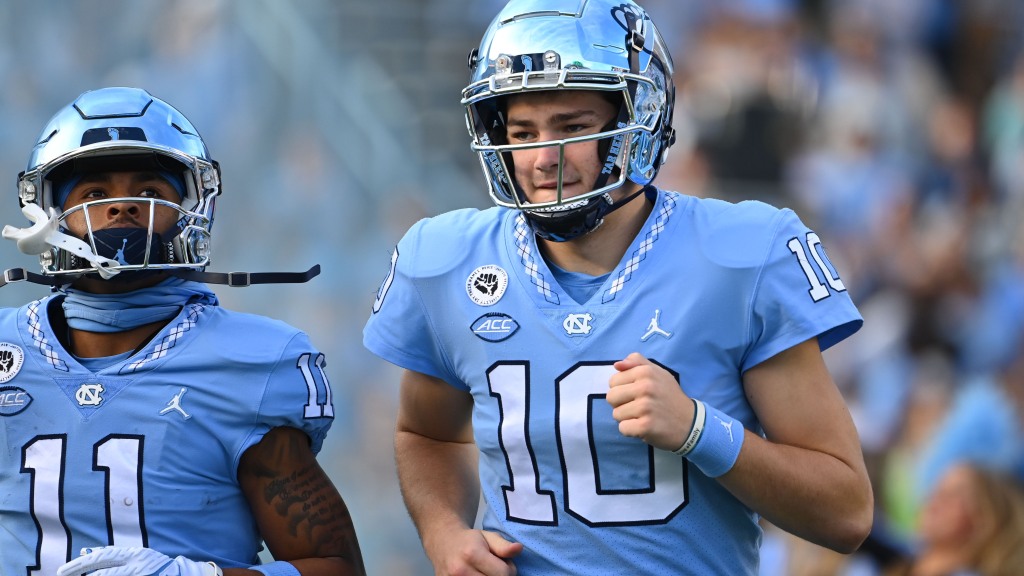 Drake Maye’s rushing touchdown is first score of ACC Championship