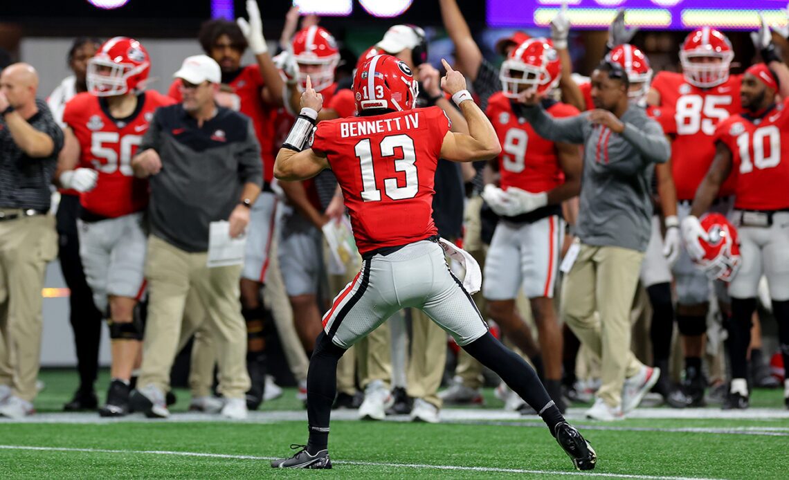 Georgia again proves to be college football's lone dominant team after destroying LSU in SEC title game