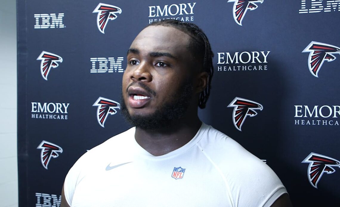 Grady Jarrett speaks on 'battle for playoff spots' | Press Conference