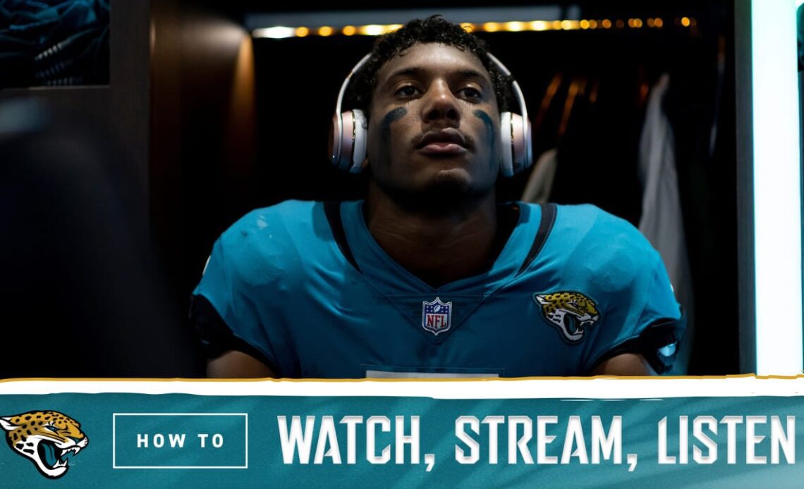 How to Watch, Stream & Listen: Ravens vs. Jaguars | Week 12