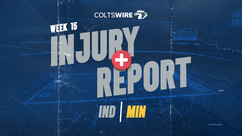 Initial injury report for Week 15