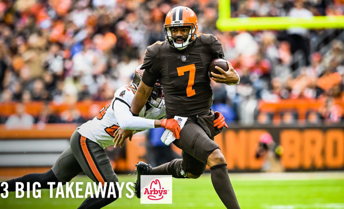 Jacoby Brissett plays hero for Browns in final expected start