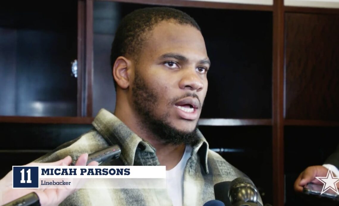 Micah Parson Postgame Week 14 | #HOUvsDAL