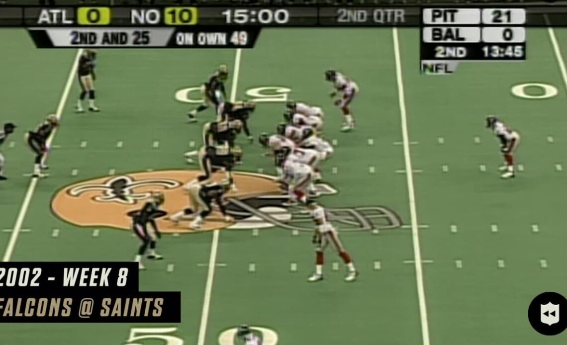 Michael Vick runs in two TDs in win over Saints NFL Throwback