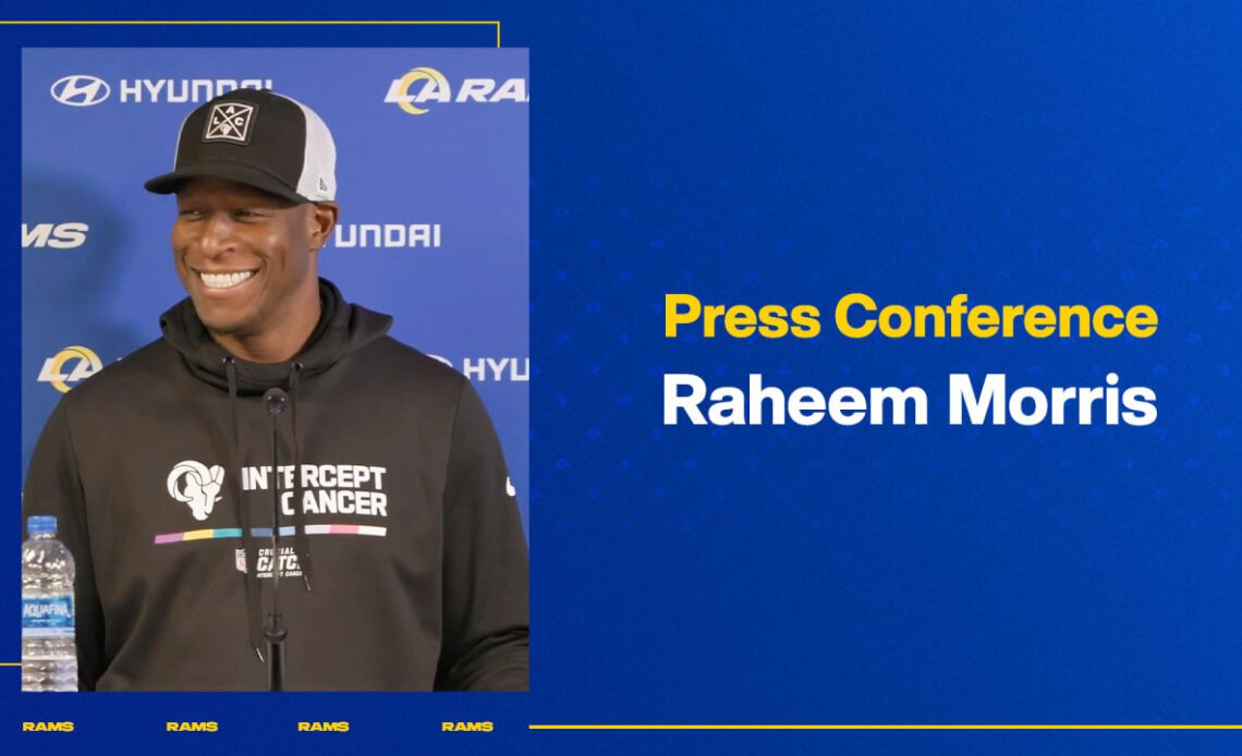 Rams defensive coordinator Raheem Morris on how he motivates players, teaching defensive back Jalen Ramsey something he had not learned before